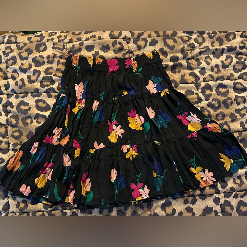 Vintage Express Floral Skirt